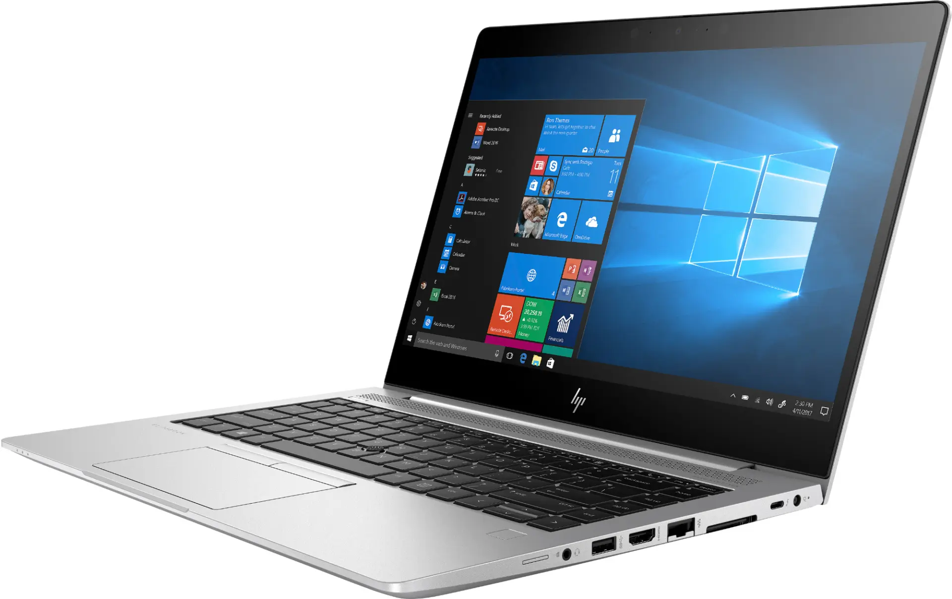 HP EliteBook 840 G6 Silber Notebook front HP EliteBook 840 G6 Silber Notebook front