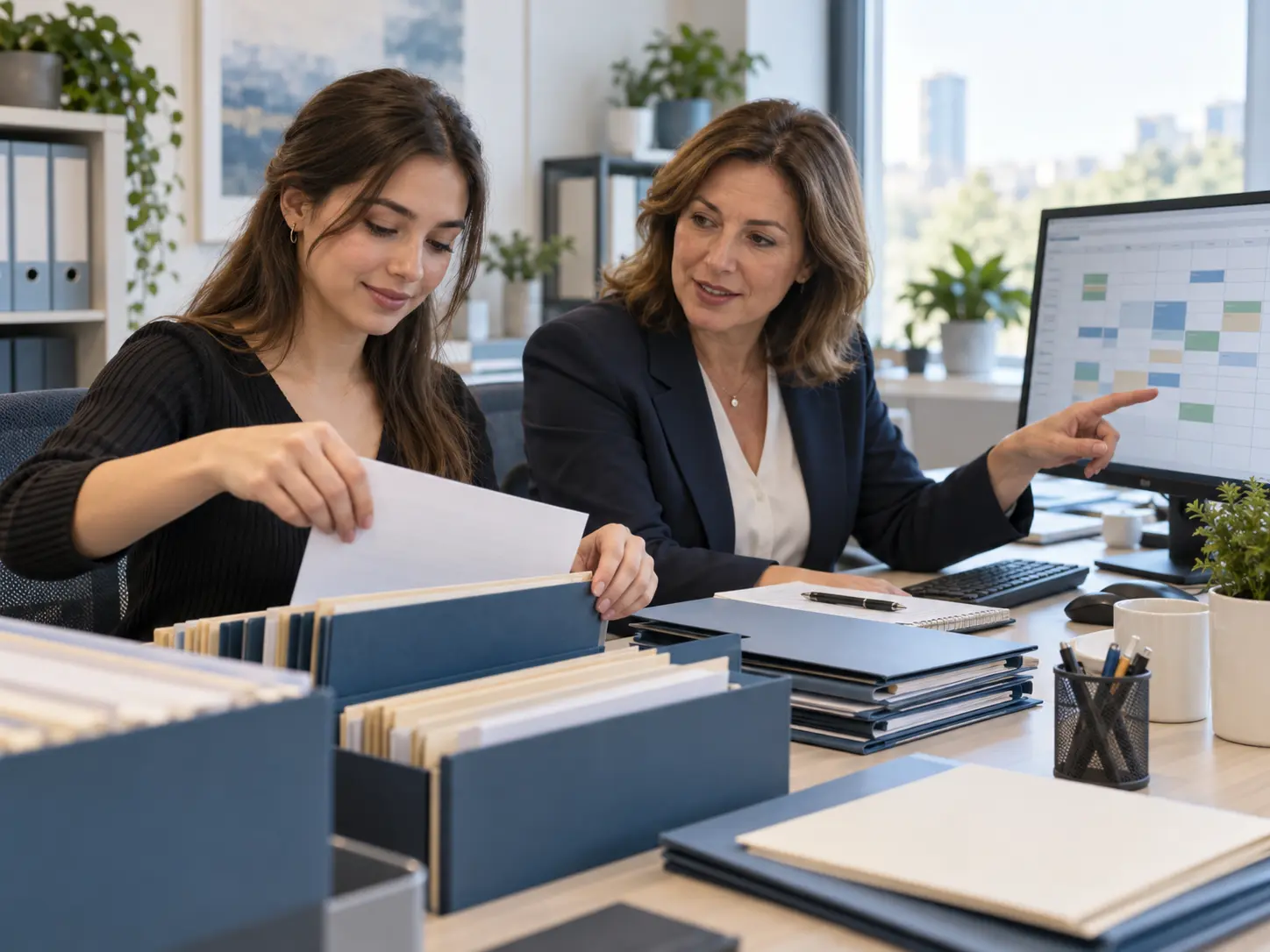 Ausbildung im Büro: Personal