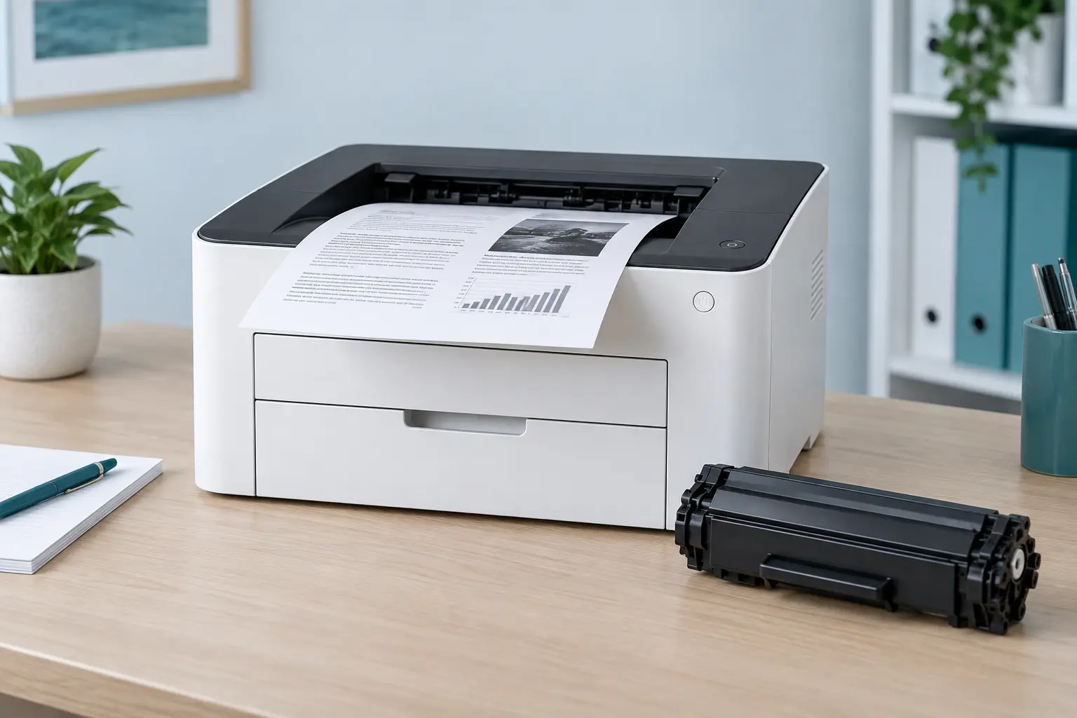 Schwarzweiß-Laserdrucker
