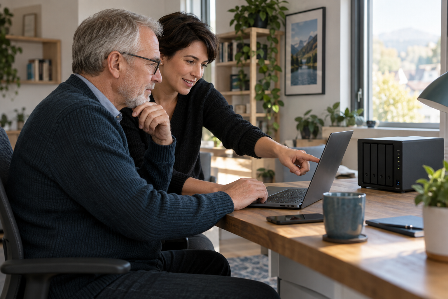 Einführung in die Bedienung der privaten Cloud am Laptop