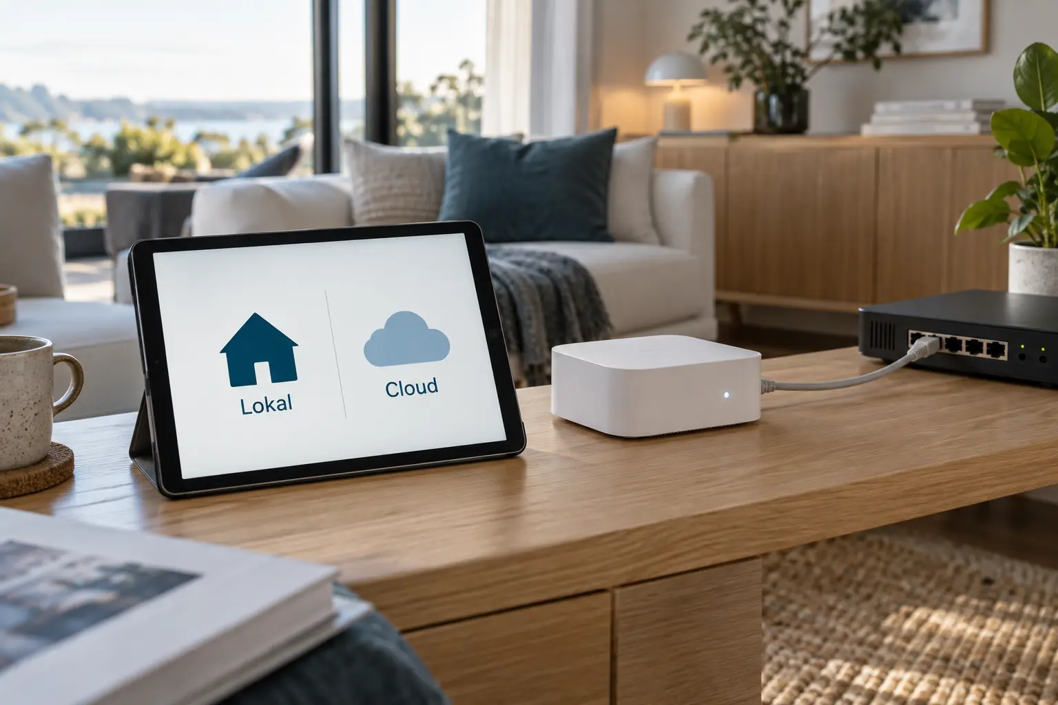 Lokal oder mit Cloud