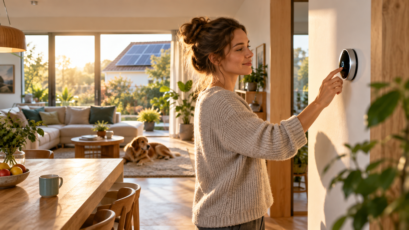 Smartes Energiemanagement im warmen Zuhause