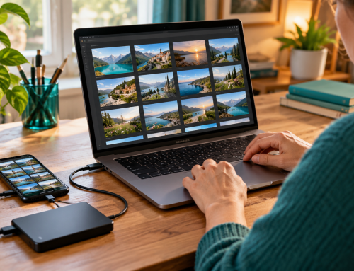 Handyfotos auf dem PC sichern